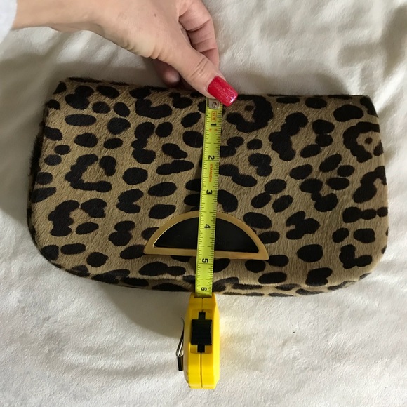 Authentic Christian Dior Leopard Ponyhair Baguette - Picture 7 of 8